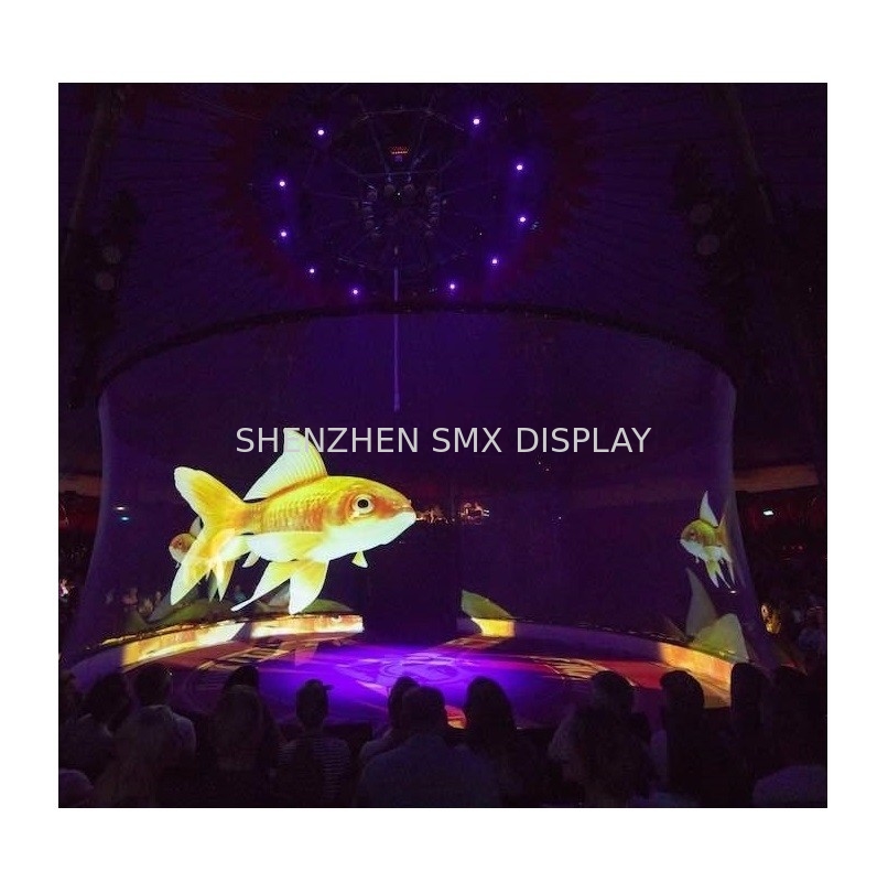 Holo Gauze 3D Holographic Mesh Projector Screen Transparent Holographic Screen