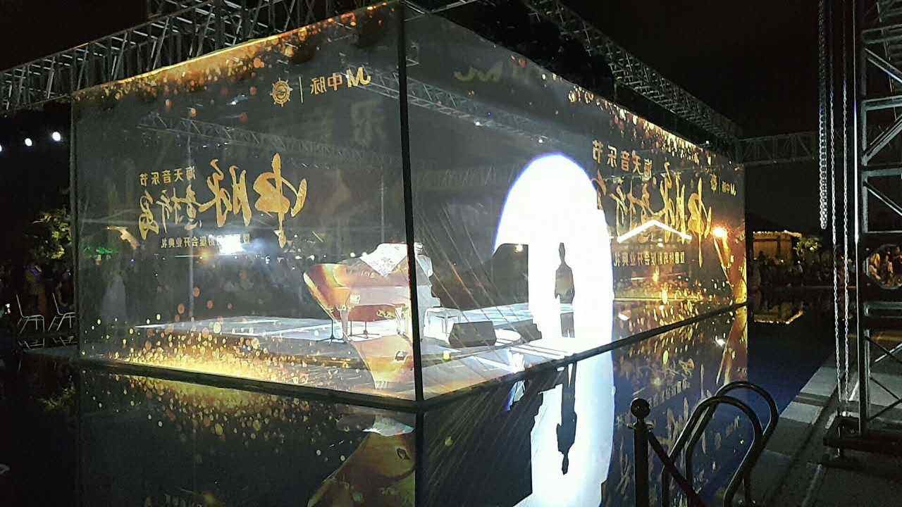 Neueste Unternehmensnachrichten über Analyse des Gebrauches von Schirm-Projektions-Technologie in der Stadiums-Leistung