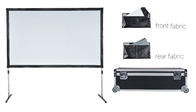 200 Inch Large Portable Outdoor Fast Fold Projection Screen Front Rear Projector Screen