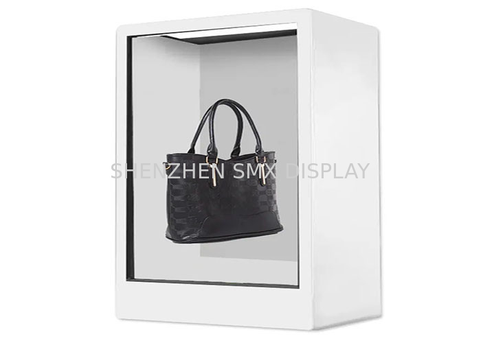 Custom 22-75 Inch 3D Holographic Showcase Multi Touch Transparent LCD Display Box