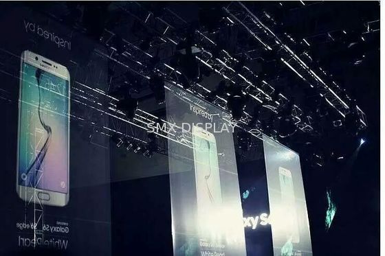 Qualität Weißer Nettoschirm-ganz eigenhändig geschrieber Projektions-Schirm für das Hologramm-Produkt-Starten Fabrik