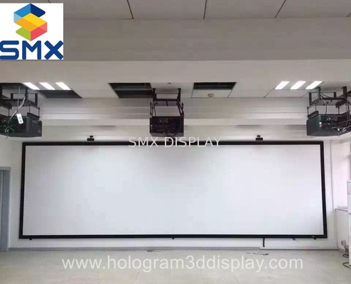Große Kinoleinwände 4K 3D versilbern Schirm der Projektions-3D mit silberner Malerei
