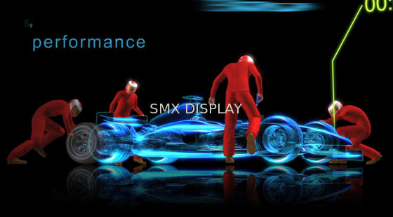 Qualität Pfeffern Sie transparente ganz eigenhändig geschriebe Folie der Geist-Projektions-Hologramm-Folien-3D Fabrik