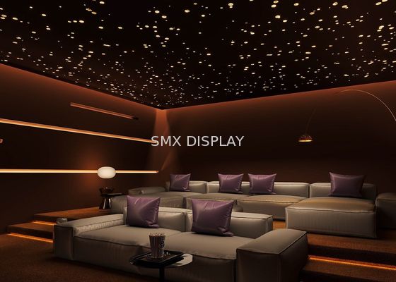 Qualität Stärke-einfache Installation der Polyester-Holzfaserplatten-Faser-Optikstern-Deckenleuchte-9mm Fabrik