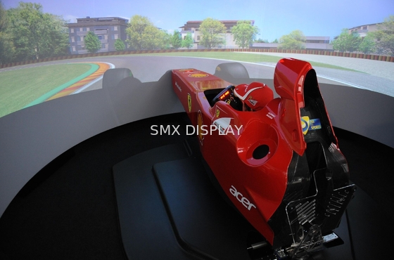 Reparierte großer gebogener Schirm des Projektor-360° Rahmen für Gewinn des Simulator-1,0