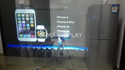 Qualität Selbstklebender hintere Projektions-Fenster-Film/transparenter ganz eigenhändig geschrieber Film im Freien Fabrik