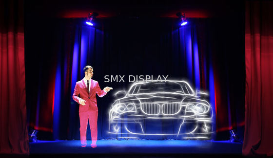 Qualität Reflektierendes 45 Grad Musions-Eyeliner-Stadiums-ganz eigenhändig geschriebe Noten-Folie/Licht-Reflexions-Folie Fabrik