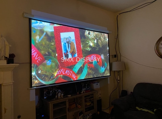 Elektrischer Projektions-Schirm HD mit Fernbedienung für Home Theater
