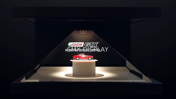 ganz eigenhändig geschriebe Projektions-Pyramide LED 1920X1080 3D, die Anzeige annonciert