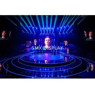 Qualität 3.1m Holo Gauze Screen, 3D ganz eigenhändig geschrieber Mesh Screen Creates Image Floating im Himmel Fabrik