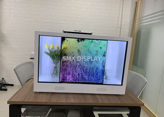 65 Hologramm-Anzeigen-transparenter Schaukasten Video-Holobox des Zoll-3D