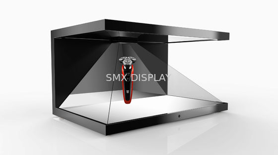 Qualität 3 Seiten 270 Grad-ganz eigenhändig geschrieber Pyramiden-Anzeigen-Schaukasten 22 Zoll klein Fabrik