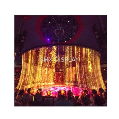 Qualität Hologramm-Schirm lange Strecken-ganz eigenhändig geschrieber Mesh Projector Screen Extra Larges 3D Fabrik