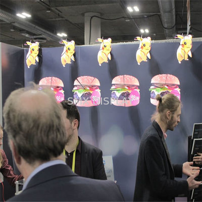 Qualität PC Aluminium-LED Fan 3D ganz eigenhändig geschrieb/Projektor Ith 175 des Hologramm-3D Blickwinkel Fabrik