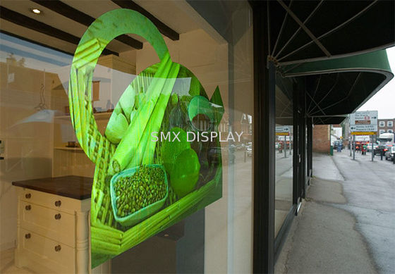 Qualität Ganz eigenhändig geschrieber Effekt-hintere Projektions-Schirm-Film, Hologramm-Fenster-Film selbstklebend Fabrik