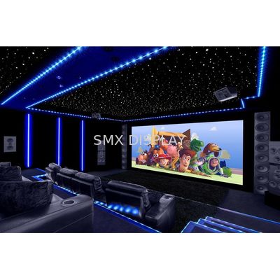 Qualität Immersive Kino Sternenhimmel Decken LED Glasfaser Sternendeckenplatten mit RGB und Weißfarben Fabrik