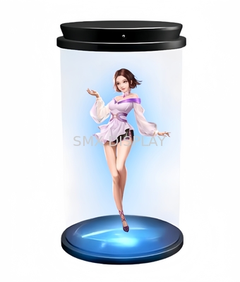180 Grad 3D Hologramm Zylinder Transparentes Bildschirm Interaktive Hologramme HoloTube