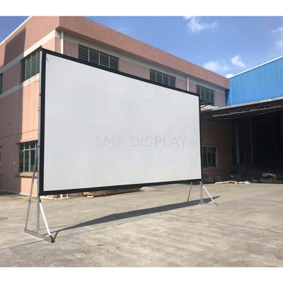 300 Zoll 9x16 Schnellfaltscreen Schnellfaltsprojektionsbildschirm Portable Outdoor Schnellfaltsprojektorbildschirm