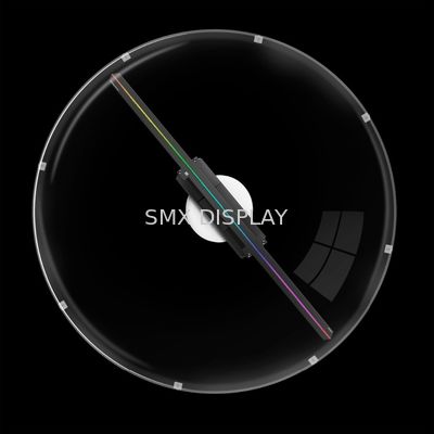 Qualität 65cm Hypervsn Fan des Hologramm-Spielers 3D LED Entschließung 512 x 512 für die Werbung Fabrik