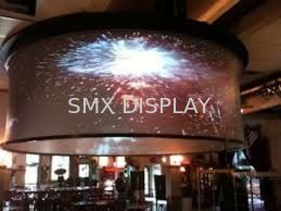 Qualität 360 Grad-große gebogene Projektions-Schirm-Sondergrößen mit Stand Fabrik