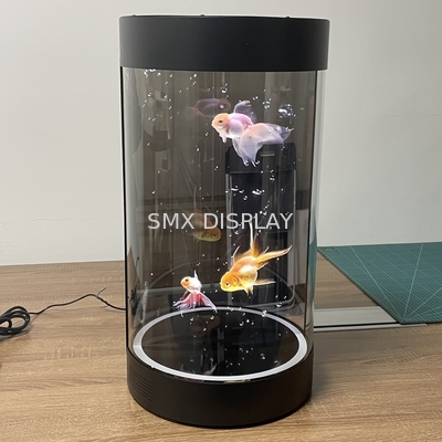 2025 21,5 Zoll Nackt-Auge 360 Holographischer Display, hochauflösende Hologramm-Zylinder Ausrüstung