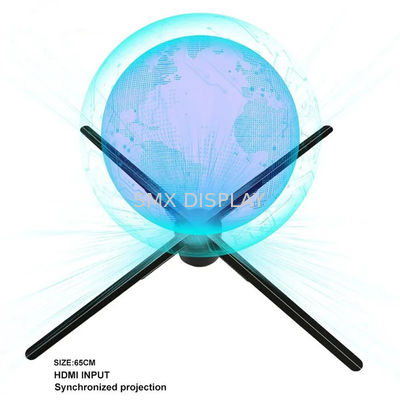 Qualität Hdmi-Hologrammventilator 65 cm 3D-Ventilator Hologramm-Display Hdmi-Synchronisierung mit Computer Interaktiver 3D-Holographischer Projektor Fabrik