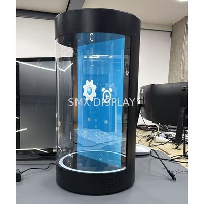 21.5 Zoll Hologramm Zylinder Echtzeit Hologramme Lebensgröße 3D Holographische Anzeige Holotube