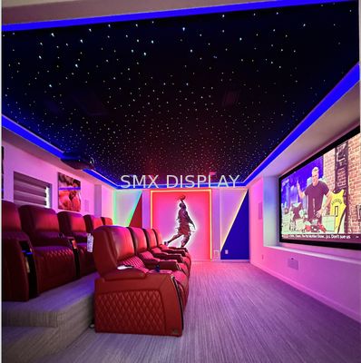 Qualität 0.75mm PMMA Zufallsstar Fiber Optic Lichter Star Deckenplatten für Heimkino Fabrik