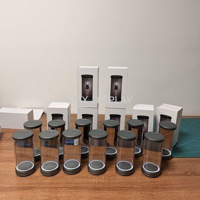 Qualität 5.5 /21.5/75 Zoll Hologramm-Zylinderbox 3D-Hologramm-Zylinder KI-interaktiv für Display-Museum Fabrik