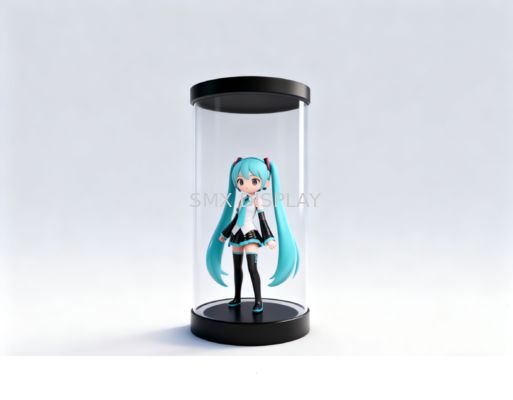 Qualität 5-Zoll Holo Tube Mini 3D Hologramm-Display Holographischer Zylinder Transparenter Bildschirm Fabrik