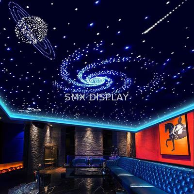 Qualität Twinkling Star Ceiling Solution for Cinema Theater and Home Theater Installation Fabrik