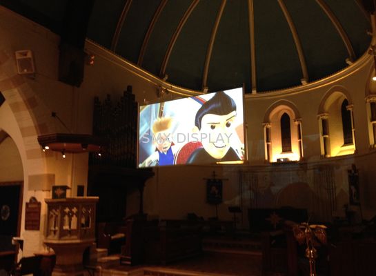 Qualität Klebender hintere Projektions-Schirm-Film, transparenter Projektions-Film im Freien Fabrik