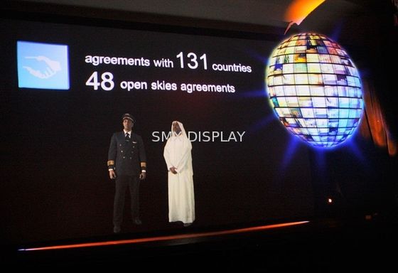 Qualität Stärke reflektierende des Folien-Stadiums-3D ganz eigenhändig geschriebe Videoprojektions-transparente der Farbe95um Fabrik