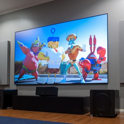 Null Blickwinkel des Rand-Projektor-örtlich festgelegter Rahmen-Schirm-Umgebungslicht-schwarzen Diamant-170°