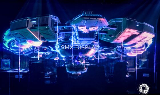 Qualität Holo-Gaze-ganz eigenhändig geschrieber Projektions-System-unsichtbarer Hologramm-Schirm für Stadium Fabrik