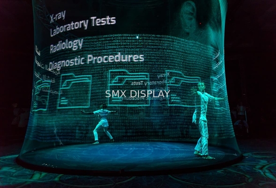 Projektions-Schirm Holoflex Holo Gauze Clear Holographic 3D