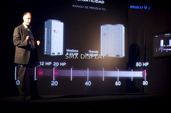 Qualität Des Pfeffers Anzeige der Geist-ganz eigenhändig geschriebe Projektions-System-des Hologramm-3D für Ereignis Fabrik