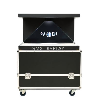 Qualität 270 Grad 22-32 Zoll Holographische Box Schaufenster Attraktive 3D Holographische Projektionspyramide Fabrik