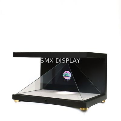 Qualität 32' 3D-Display Schaufenster Hologramm Pyramide 270 Grad Holo-Display Box Voll HD Auflösung Fabrik