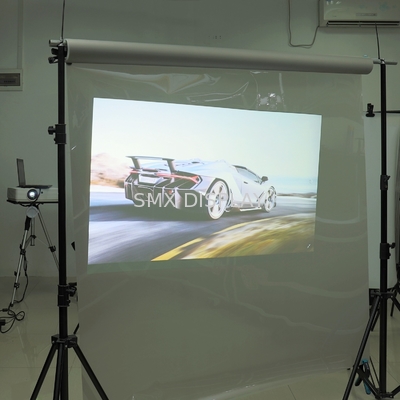 1.52X30M Gray Rear Projection Film /3D Holo foil /Avaiable with self -dhesive layer 100 thickness
