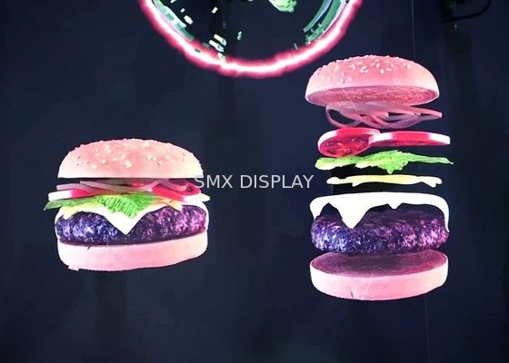 Qualität Ganz eigenhändig geschrieber Werbungs3d Grad 3D der Anzeigen-176 leben Hologramm-Projektion Fabrik