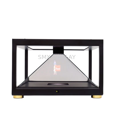 3D-Pyramide-Holo-Display-Vitrine 360-Grad-Hologramm-Display-Box für Werbung