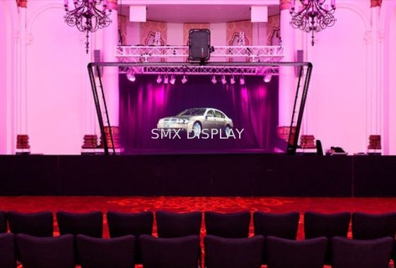 Qualität Hologramm-Anzeige der Reflexions-Folien-95um 160° 3D für Live Show Fabrik