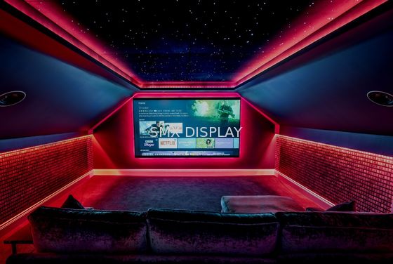 Qualität 9mm Stärke geführte Stern-Deckenverkleidungen PMMA RGB 12VDC magnetisch für Kino Fabrik