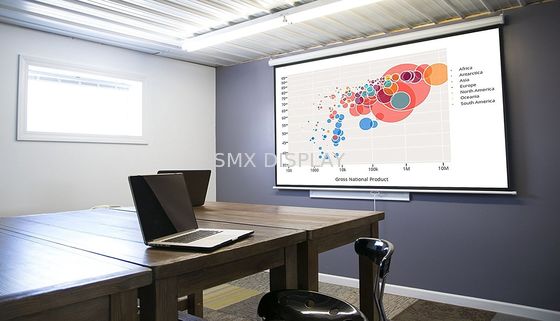 Qualität Fiberglas-manuelle Projektion sortiert 178x178cm Wand-Decke für Konferenzzimmer aus Fabrik