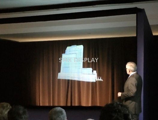 Qualität Hochauflösendes ganz eigenhändig geschriebes Projektions-System, Projektion der Hologramme 3d für Musik-Konzerte Fabrik