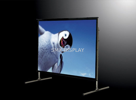 Qualität 100-Zoll-Projektionsschirm, fasten Falten-Schirme für Ausbildung, Partei, Konzert Fabrik