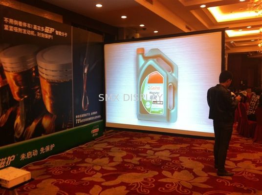 Qualität 16/9 250" u. schneller Innenschirm der hinteren Projektion der Falte im Freien, schneller Faltenschirm Fabrik