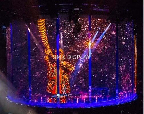 Qualität Wechselwirkender Hologramm-Projektor Holo Gauze Holographic Mesh Screen For 3D Fabrik