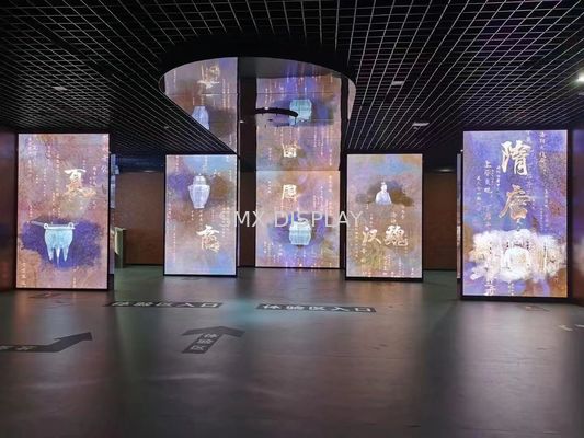 Qualität Polyamid ganz eigenhändig geschrieber Mesh Screen Transparent Holo Net für sich hin- und herbewegende Animationen 3D Fabrik